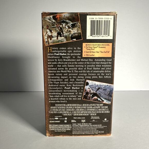 Pearl Harbor (VHS Movie 2 Tape Set) 60th Anniversary Commemorative Edition - Picture 2 of 4